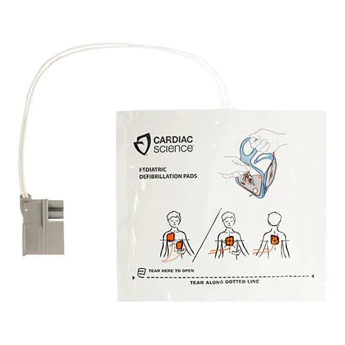 Electrodes Pédiatriques Défibrillateur Cardiac Science Powerheart G5