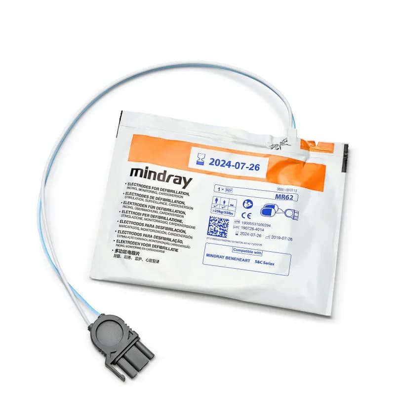 Electrodes Défibrillateur Mindray Beneheart C1 & C2