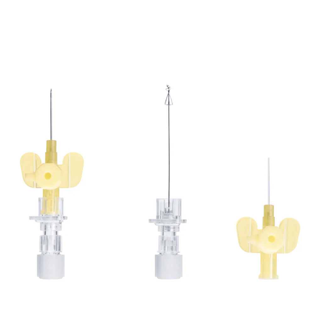 BBraun | Vasofix® Safety, Cathéter 24G jaune, Boîte de 50 pièces
