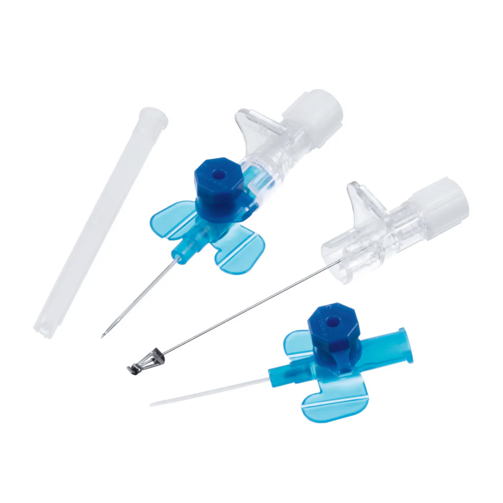 BBraun | Vasofix® Safety, Cathéter 22G bleu, Boîte de 50 pièces