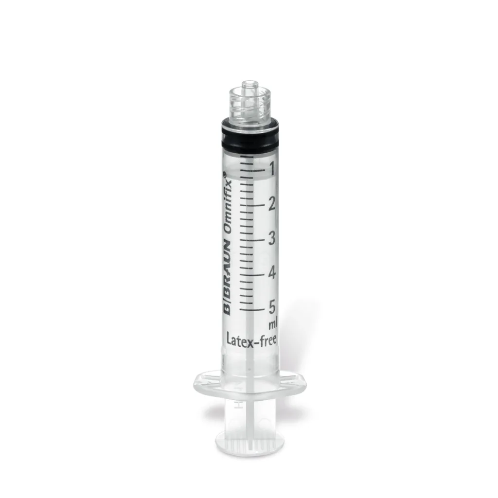 BBraun | Omnifix® Luer Lock Solo, Seringue 5ml, Boîte de 100pcs