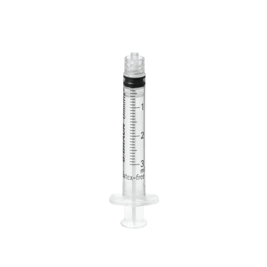 BBraun | Omnifix® Luer Lock Solo, Seringue 3ml, Boîte de 100pcs