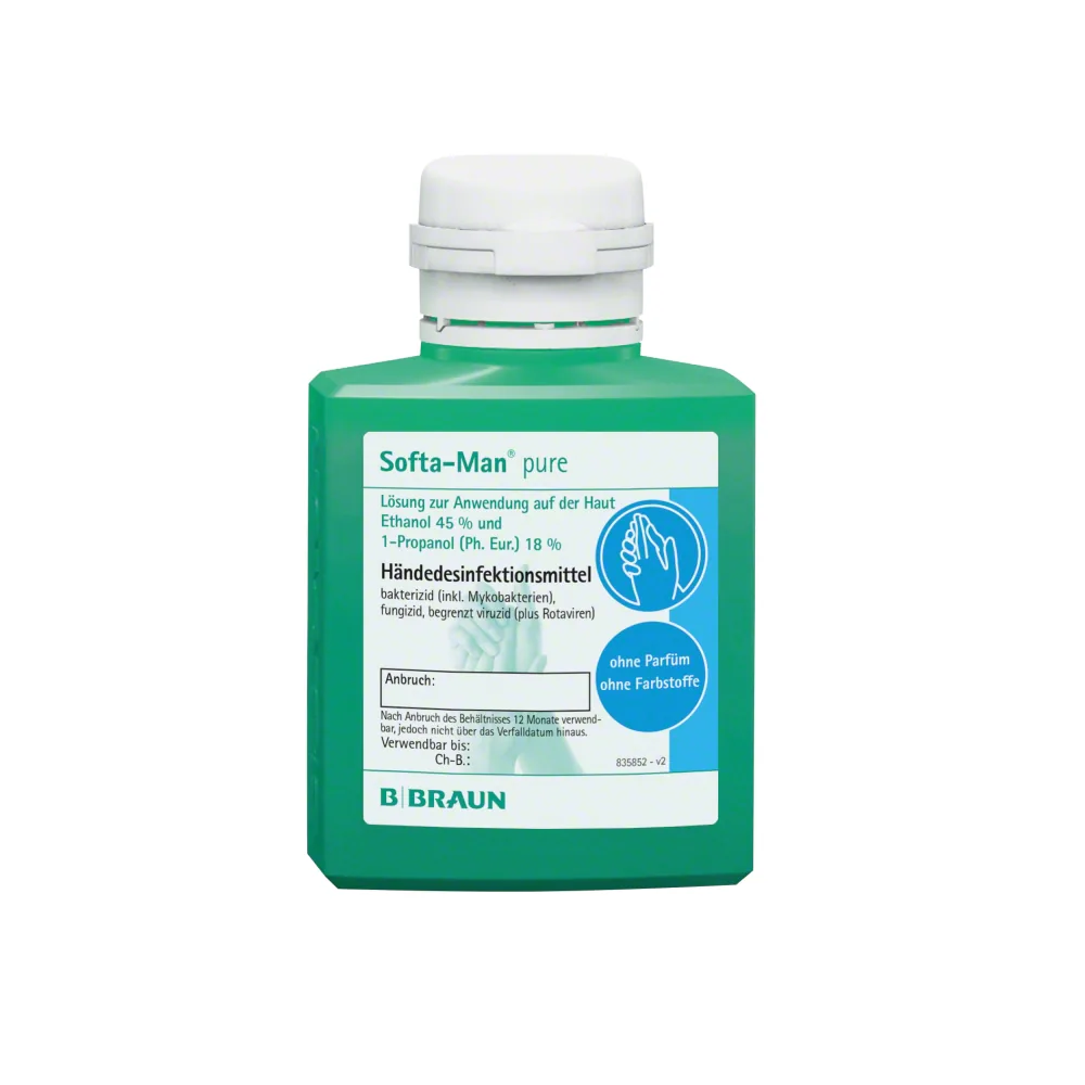BBraun | Softa-Man® pure, désinfectant pour les mains, 100 ml